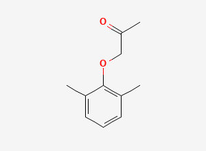 Two-dimensional chemical structure of Mexiletine Inhouse Impurity I/ Mexiletine EP Impurity B, CAS 53012-41-2