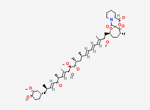 Two-dimensional chemical structure of Rapamycin Impurity 18