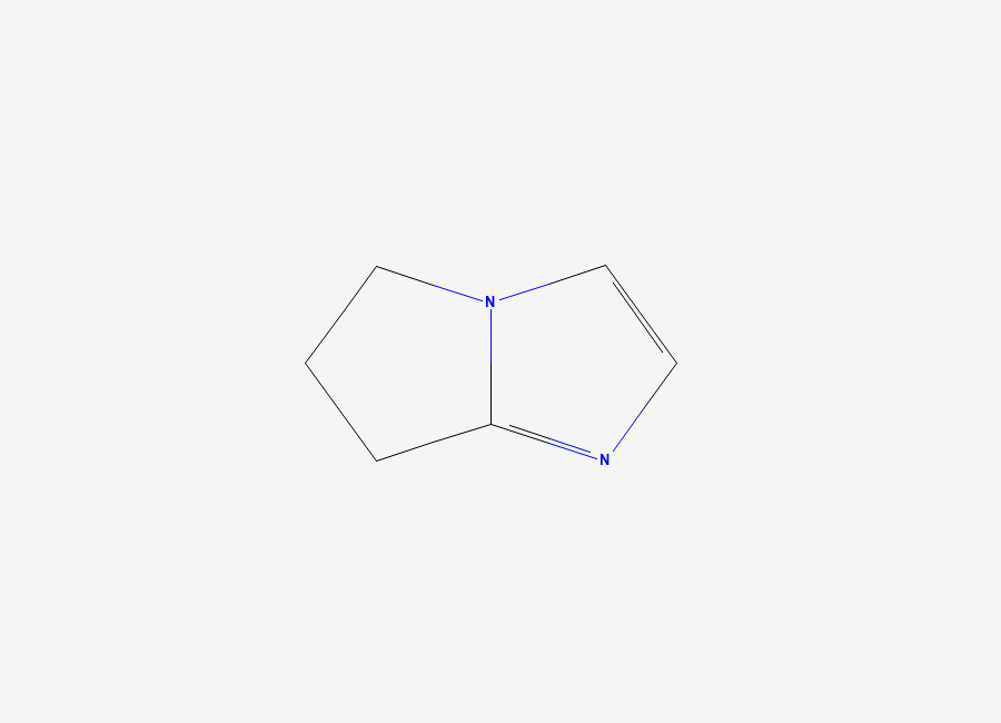 Two-dimensional chemical structure of 6,7-dihydro-5H-pyrrolo(1,2-a)imidazole