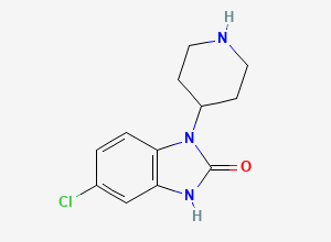 Two-dimensional chemical structure of Domperidone EP Impurity A, CAS 53786-28-0