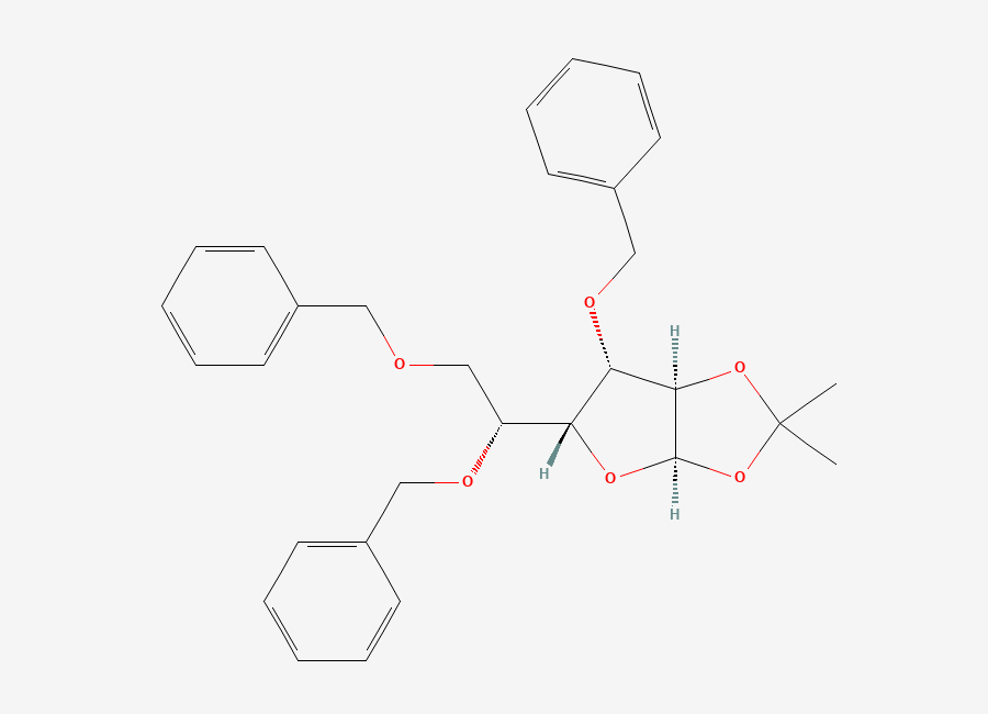 Two-dimensional chemical structure of Tribenoside EP Impurity A, CAS 53928-30-6