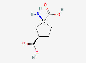 Two-dimensional chemical structure of Acpd