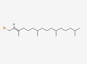Two-dimensional chemical structure of trans-Phytyl Bromide