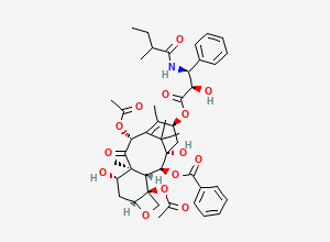 Two-dimensional chemical structure of Okeklojncoipit-dymxboohsa-