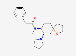 Two-dimensional chemical structure of U-69593