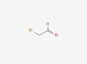 Two-dimensional chemical structure of Bromoacetaldehyde, CAS 17157-48-1