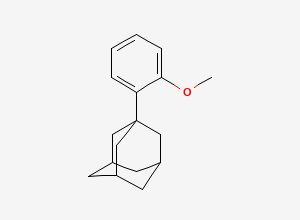Two-dimensional chemical structure of Adapalene EP Impurity C, CAS 43109-77-9