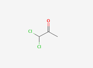 Two-dimensional chemical structure of Dichloroacetone, CAS 513-88-2