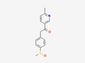 Two-dimensional chemical structure of Piperacillin penicillamide, CAS 307531-95-9