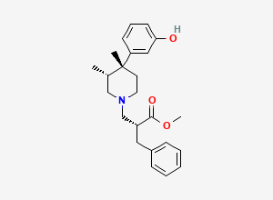 Two-dimensional chemical structure of Alvimopan Impurity D