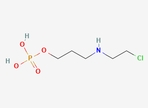 Two-dimensional chemical structure of Ifosfamide EP Impurity A, CAS 22608-58-8
