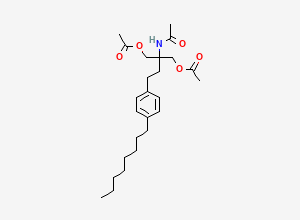 Two-dimensional chemical structure of Fingolimod EP Impurity H, CAS 162358-09-0