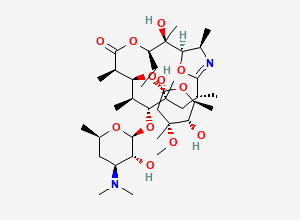 Two-dimensional chemical structure of Azithromycin Impurity R