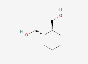Two-dimensional chemical structure of (1S,2S)-1,2-Cyclohexanedimethanol, CAS 3205-34-3