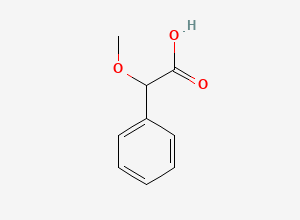 Two-dimensional chemical structure of Methoxyphenylacetic acid
