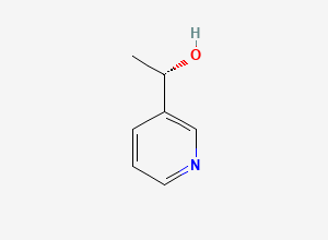 Two-dimensional chemical structure of (S)-1-(3-Pyridyl)ethanol