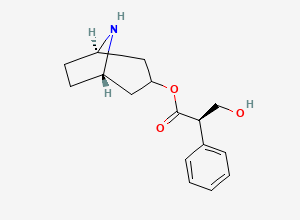 Two-dimensional chemical structure of Atropine impurity B CRS