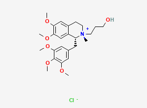 Two-dimensional chemical structure of Mivacurium Chloride Impurity 3