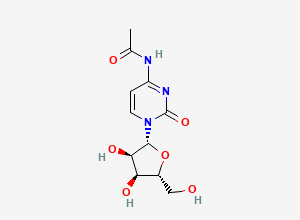 Two-dimensional chemical structure of N4-Acetylcytidine