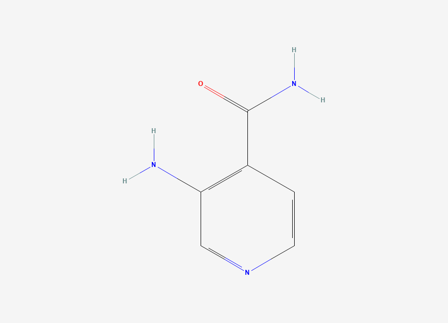 Two-dimensional chemical structure of 3-Aminoisonicotinamide