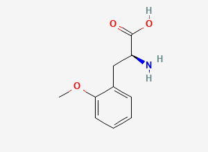 Two-dimensional chemical structure of 2-Methoxy-L-Phenylalanine