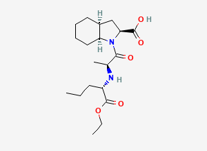Two-dimensional chemical structure of Perindopril