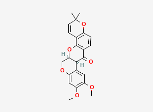 Two-dimensional chemical structure of Deguelin