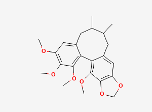 Two-dimensional chemical structure of Schisandrin B