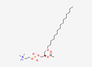 Two-dimensional chemical structure of Platelet-activating factor