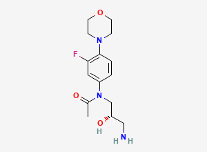 Two-dimensional chemical structure of BL6BV7F8EG