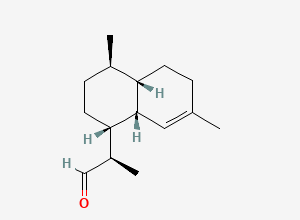Two-dimensional chemical structure of Dihydro Artemisinic Aldehyde, CAS 125184-93-2