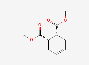Two-dimensional chemical structure of Dimethyl cis-1,2,3,6-tetrahydrophthalate