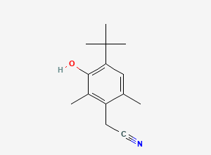 Two-dimensional chemical structure of Oxymetazoline EP Impurity E / Oxymetazoline BP Impurity E, CAS 55699-10-0