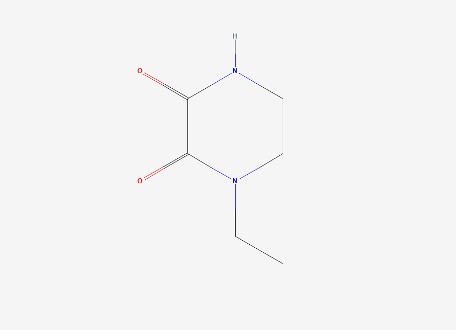 Two-dimensional chemical structure of Piperacillin Sodium EP Impurity E, CAS 59702-31-7