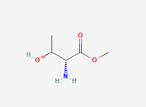 Two-dimensional chemical structure of Methyl (2R,3R)-2-amino-3-hydroxybutanoate