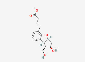 Two-dimensional chemical structure of Beraprost Impurity 60
