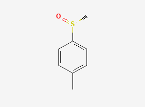 Two-dimensional chemical structure of (R)-Methyl p-tolylsulfoxide