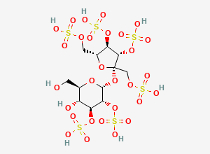 Two-dimensional chemical structure of Sucrose Impurity 13