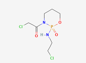 Two-dimensional chemical structure of 2'-Oxo Ifosfamide, CAS 119670-13-2