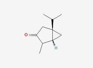 Two-dimensional chemical structure of α,β-Thujone Impurity, CAS 76231-76-0