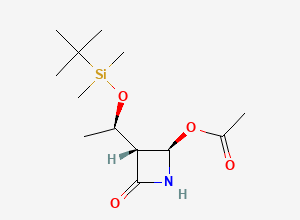 Two-dimensional chemical structure of Azetidon