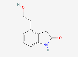 Two-dimensional chemical structure of Ropinirole EP Impurity F / Ropinirole Related Compound A, CAS 139122-19-3