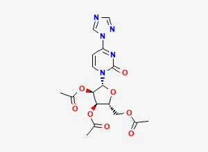 Two-dimensional chemical structure of Uridine Impurity 1, CAS 82913-19-7