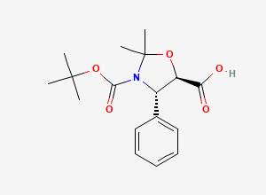 Two-dimensional chemical structure of Docetaxel Related Compound 3, CAS 143527-70-2