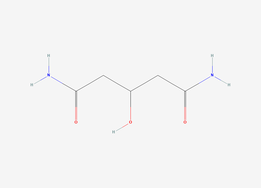 Two-dimensional chemical structure of 3-Oxyglutaramide