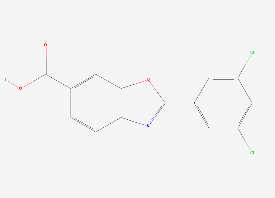 Two-dimensional chemical structure of Tafamidis