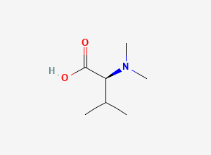 Two-dimensional chemical structure of N,N-Dimethyl-L-Valine