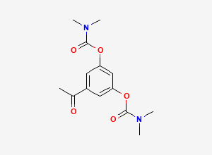 Two-dimensional chemical structure of Bambuterol Hydrochloride EP Impurity E, CAS 81732-48-1