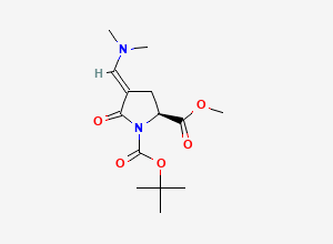 Two-dimensional chemical structure of Carglumic Acid Impurity 7