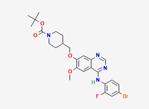 Two-dimensional chemical structure of Vandetanib Impurity 1, CAS 338992-20-4